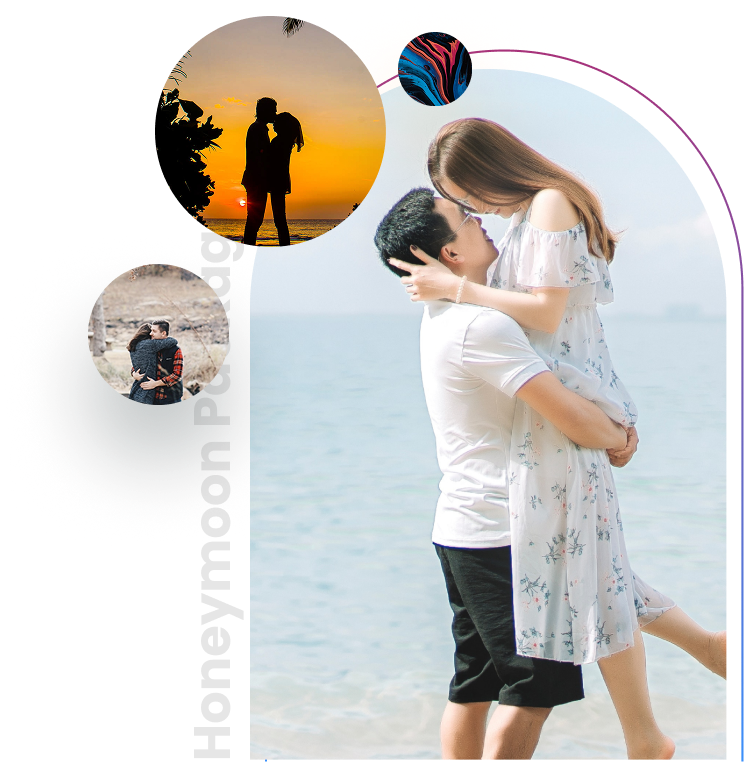 Couple traveling