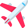 Travel plane icon